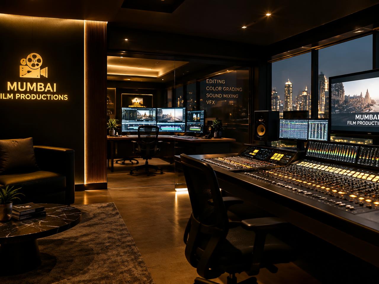 MTDB production studio with editing and sound suites